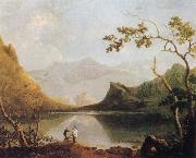 Richard  Wilson View of Snowdon painting